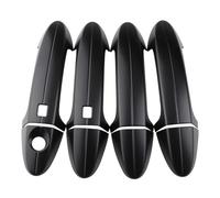 Générique Poignées de porte Pour Ford pour Ecosport 2018-2020 Accessoires ABS Couvercle de protection cuvette porte extérieure poignée Autocollant(Smart black handle)