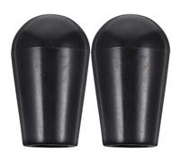 Générique Poignées de Robinet à Bière Accessoires Pratiques pour Tirage de Bière Design Ergonomique et Haute Dureté Lot de 2 en Plastique Noir pour Robinet de Fût