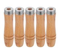 Générique Poignées en Bois avec Lisse et Blessures pour Lime et Outils à Main Lot de 5 pour et Travaux Professionnels