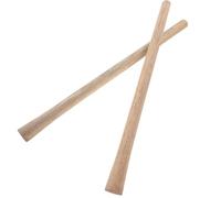 Générique Poignées en Bois Massif pour Outils de Jardin 2 Pièces 50-51 Cm Manche Rond en Bois Dur, Poignée de Rechange pour Houe et Pelle, Accessoire Pratique pour Couleur Couleur Aléatoire