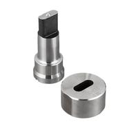 Générique Poinçonneuse et cisaille, Matrice de poinçonnage, Matrice de poinçonnage Ovale, Outil de meulage for Fer d'angle/Acier profilé(12x30mm)