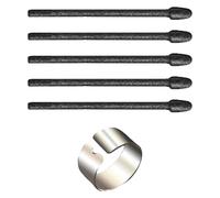 Générique Pointe en Feutre pour DTC141 134 121, 5 pièces, Artistes, Black | Pointes en feutre de rechange offrant des améliorées pour les professionnels de la création, les