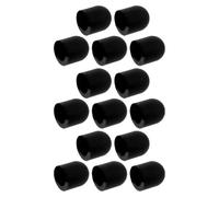 Générique Pointes de Stylet Capacitif et Remplacement Facile en Silicone Noir Lot de 15 Écriture Fluide pour Smartphones et Tablettes