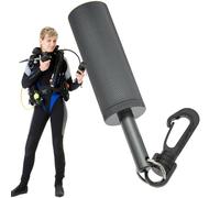 Générique Pointeur De Plonsgée - Plosée en en Aluminium avec Clip | Signal Cloche pour La Communication, des Plongeurs De Dispositifs D'alerte, Une Sangle De Poignet De Plongée Sonore Bruyante,