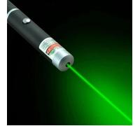 Générique Pointeur Laser Vert Puissant Classe II 1mW Stylo Longue Portée 10KM avec Embout Multi-points