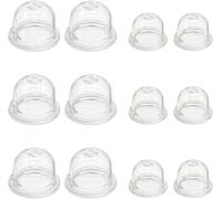 Générique Poire d'Amorçage pour Débroussailleuse, 19 mm et 22 mm, Lot de 12 Pièces, pour Scie à Essence, Tondeuse et Taille-Haie