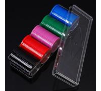 Générique Poker Chip Tray - Clear Acrylic 5 Grid Organizer, Stackable Display Case Holder with Standard Size Clay Chip Capacity, Secure Storage Rack Design, Ideal for Night Game Table Setup