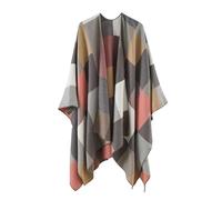 Générique Polaire Femme Poncho D'hiver Fourrure Épais Pluie Imperméable Hiver Chaud Cape Avec Paillettes Gilet Impermeable Pour Cérémonies Grande Echarpe Chaude
