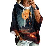 Générique Polaire Femme Pull Personnalisable Amazone Mon Compte Hiver Sweatshirt Oversize Sweat À Capuche Imprimé pour Sweats Femme, Automne-Hiver Noir 3XL