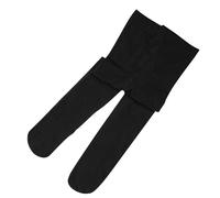Générique Polaire Opaque Collants élastiques couleur bonbon, Leggings de danse longs de Ballet, bas de bonneterie Marron Semi Opaque (Black, M)