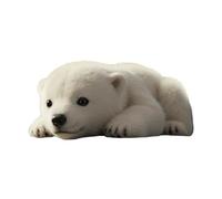 Générique Polar Bear Plush, Soft Bear Doll, Emotional Companion Toy Kids and Adults, Sturdy for Sleeping, Home, Daily Use, Holiday, Bedroom Comfort 7.09x7.09x9.84 inches