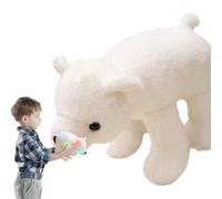 Générique Polar Bear Plush, Stuffed Animal, Colorful Lighting Doll, Soft Hugging Pillow, Night Light Home Decoration for Boys, Girls, and Cozy Bedroom Ambiance, Vibrant Light Display