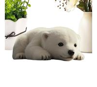 Générique Polar Bear Toy, Plush Animal Toy, 7.09x7.09x9.84 inches Soft, Doll Emotional Companion for Adults, Kids, Sleeping, Night Comfort, Daily Use, Home, Bedroom, Birthday, and