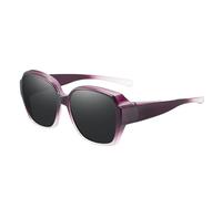 Générique Polarized Fit Over Glasses Sunglasses For Women Square Wrap Around Shades Polarised Oversized Frame Sun Glasses With UV Protection For Driving Outdoor