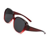 Générique Polarized Fit Over Glasses Sunglasses - UV Protection Clip Eyewear | Lens with Anti Glare Coating, Lightweight Wrap Around Frame, Outdoor Sun Shield for Prescription Glasses