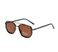 Générique Polarized Sun Glasses, Square Frame Sunglasses, 5.51x5.51x1.65 Inch Lightweight & Sturdy, Frames Eyewear for Men, Outdoor Travel, Beach, Music Festival, Bridal Party, and Vacation