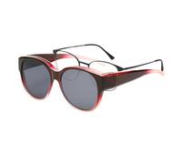 Générique Polarized Sunglasses Men, Square Over Glasses Shades, Lightweight UV Eyewear, Anti-Glare Lens Design, Fit Frame, Scratch Resistant Coating, Perfect for Golfing, Driving, 14.8x15.8x5.8cm