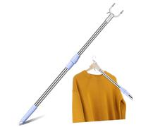 Générique Pôle Télescopique pour Vêtements Aluminium Tige Polyvalente pour Penderie et Étendoir Intérieur Robuste et Pratique pour Maison