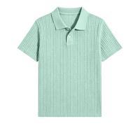 Générique Polo Adolescent,T-Shirt à Manches Courtes en Maille pour GarçOns Confortable Et DéContracté à Col Rond IdéAl pour L'éTé