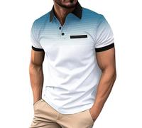 Générique Polo Grandes Tailles Homme Jusqu'au 5XL Coupe Confortable Large Fit Col Renforcé en Coton Épais pour Corps Robustes Couleurs Noir Blanc Gris Anthracite