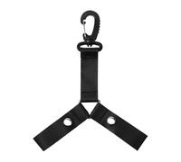 Générique Pom Holder Hanger - Button Backpack Cheerleader, Cheerleading Needs, This Pom Holder Hanger with Snapd Button Clips Your Poms Outside Your Backpack, Secure Doiuble Carrying, Multi Color