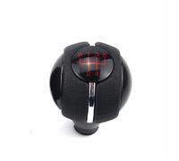Générique Pommeau de levier de vitesse à course courte Pommeau de levier vitesse manuel en cuir pour Mini pour Cooper F55, F56, F54, F60, 5 et 6 vitesses remplacer(Orange)
