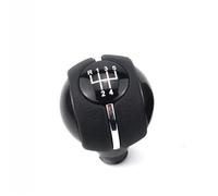 Générique Pommeau de levier de vitesse à course courte Pommeau de levier vitesse manuel en cuir pour Mini pour Cooper F55, F56, F54, F60, 5 et 6 vitesses remplacer(WHITE)
