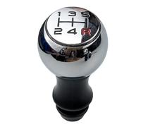 Générique Pommeau de levier de vitesse à course courte Pour Peugeot 206 306 406 107 207 307 308 2008 3008 Pour Citroën Picasso C3 C4 Soufflet de levier vitesse remplacer(Chrome Black Red K)