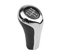 Générique Pommeau de Vitesse,Levier de Vitesse 1pcs vitesse Bouton Shift for BMW 1 3 5 6 Série E46 E53 E60 E61 E63 E65 E81 E82 E83 E87 E90 E91 E92 X1 X3 X5 M Matte Carbon Chromé(5 Speed Chrome)