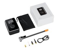 Générique Pompe À Air pour Pneus De Voiture | Gonfleur De Vélo sans Fil avec Lumière,Compresseur d'air Rechargeable pour Pneus avec Arrêt Automatique | pour Automobile Moto Véhicule Camion SUV