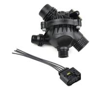 Générique Pompe à Eau Automobile Kit Pompe à Eau électrique + Thermostat 11517586925, pour BMW E60 Parties