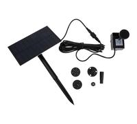 Générique Pompe à Eau Solaire 15W pour Fontaine Extérieure Arroseur Solaire de Jardin pour Bassin et Bain D’Oiseaux Dispositif Écologique sans Fil