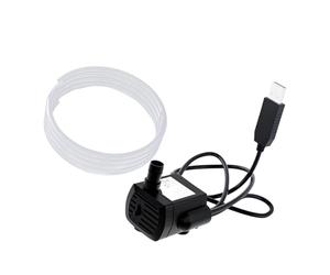 Générique Pompe à Eau USB, Submersion silencieuse sans, Water Pipe 2 Meters | Fountain Hydroponics USB Water Pumping