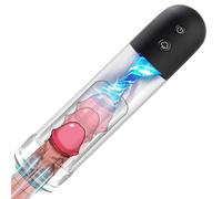 Générique Pompe À Pénis Électrique Avec Mode De Succion, Pompes À Vide Pour Pénis Pour Agrandissement Du Pénis, Masturbateur Masculin Automatique Avec Orgasme En Un Clic, Jouets Sexuels Pour Hommes,A