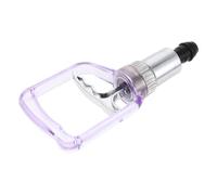 Générique Pompe à Ventouse Manuelle sous Vide Grosse Taille Transparente, Appareil à Ventouses pour Massage Corporel, Outil Portable pour Soulagement Musculaire et Thérapie Bien-