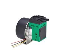 Générique Pompe à vide micro à régulation de vitesse sans balais CC 1-4,2 l/min, pompe à pression négative 12 V/24 V, petite pompe d'échantillonnage, analyse de gaz(24V G4BW2473S)