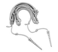 Générique Pompons D'épaule Tressés en Corde et Plastique Confortables pour Performances Scéniques, Accessoires Vestimentaires Professionnels Design Polyvalent
