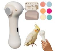 Générique Ponceuse à Griffes pour Chats, Affûteur de Griffes et Bec pour Animaux avec 6 Têtes de Remplacement, Perceuse À pour Perruches, pour Chien Chat Conure Perruche Perroquet Lovebird Ara