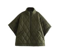 Générique Poncho Femme Chic et Elegant, Veste matelassée Ample pour Femmes avec Manches Sept Points Mode décontractée et Confortable idéale pour Les Sorties Quotidiennes et Les Loisirs en Plein air