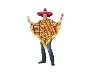 Generique - Poncho Piment Mexicain Adulte