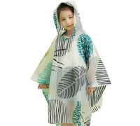 Générique Poncho Pluie ImperméAble Enfant - ImperméAble pour Filles Coupe Vent Tendance Poncho Imprimé en Eva IdéAl pour Les ActivitéS ExtéRieures Quotidiennes 5 14 Ans