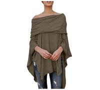 Générique Ponchos Et Capes Femme Chale Polaire Hiver Chaud Châle Pour Soirée Echarpe Leopard Poncho Polaires D'hiver Plaid Soyeux Pluie Imperméable Pull Cape De