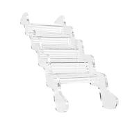 Générique Pont pour Hamsters | Échelle d'escalade Transparente 20x6 Cm/7,87x2,36 Pouces pour Hamsters | Jouets d'escalade pour S'amuser, Meubles Chics pour Hamster, Accessoires De Cage