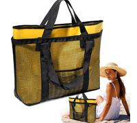 Générique Pool Bag, Beach Tote Pouch, 22.05x5.91x15.75 Inches, Travel Accessories Organizer, Lightweight Waterproof Storage Bag, Spacious Zipper Carryall for Home, Poolside, Beach, Vacation
