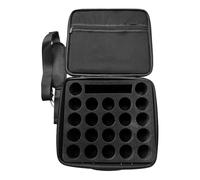 Générique Pool Ball Carrying Case - Travel Storage Organizer Box with Shoulder Strap | Travel Case for Pool Balls | Ball Holder Storage Bag with Handle for Club, Home, Indoor and Outdoor Use