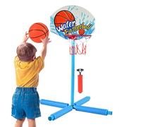 Générique Pool Basketball Hoop - EVA ABS 46.5x46.5x80cm Floating Game Set | Interactive Summer Pool Toy with Ball Pump | for Backyard Indoor Outdoor Poolside Party Family Fun Sports Use