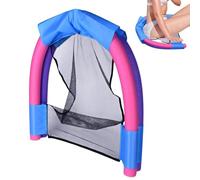 Générique Pool Chairs Floats - Rafting Lounger, Portable Unit with Mesh Seat, Compact PVC Material, Resistant Build, Summer Vacation Accessory for Beach, Shape Retaining Lounger