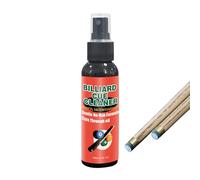 Générique Pool Cue Cleaner - 100ml Stain Remover Spray Bottle, Cue Shaft Formula, Non-Abrasive Cleaning Solution, Quick-Drying Wood Safe | Billiard Essential, Player Maintenance Kit