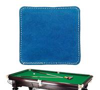 Générique Pool Cue Cleaner - PU Leather Soft Polishing, Billiard Cue Maintenance Cloth with Gentle Care, Cleaning Accessory, Billiard Tool for Maintenance, Players, Hobbyists, Home, Club, Game Room