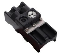 Générique Pool Cue Tip Shaper, Billiard Stick Repair Tool, 3.54x1.57x1.57 inches Multifunctional Tip Trimmer and Polisher for Shaping, Cleaning, Trimming, Maintenance, Game Room, Bar, Pool Hall Use